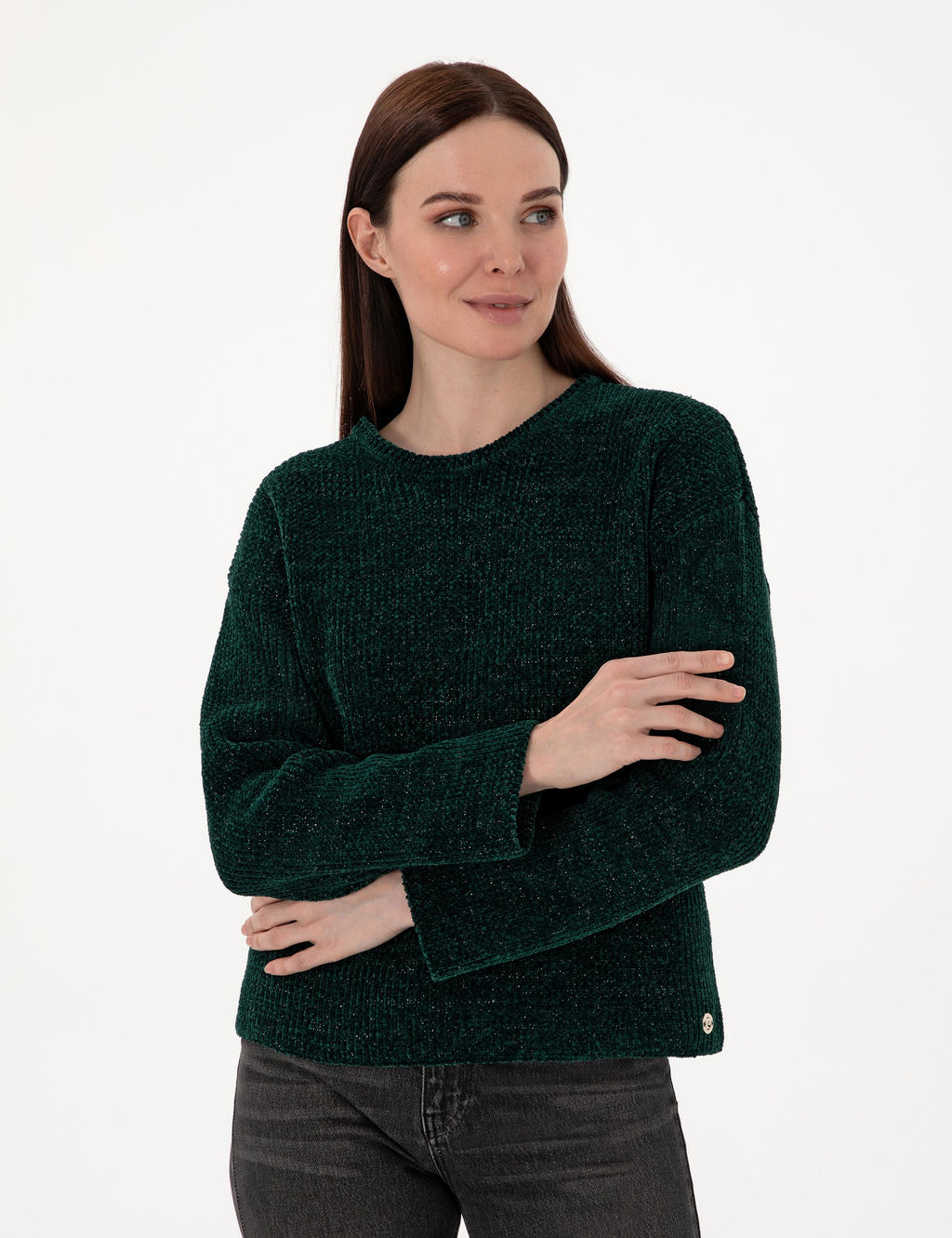 Koyu Ye_il Oversize Kazak - Pierre cardin фото 3