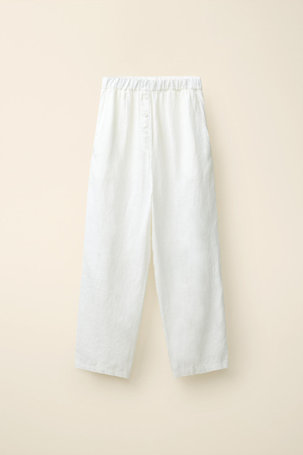 PANTAL?N LINO 100% CREATED BY CARAMEL LONDON X ZARA / crudo-blanco  фото 4