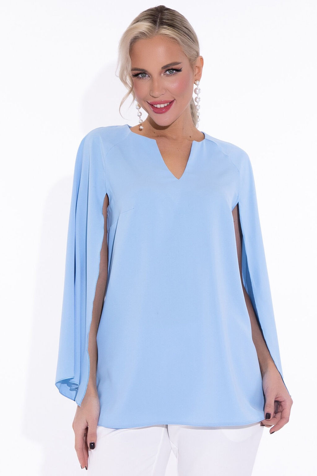 Туника Магия притяжения (голубой) - Эльза фото 4