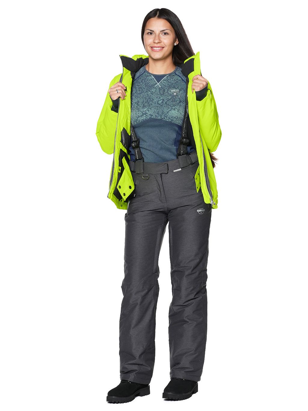 Костюм B-8858 Желтый