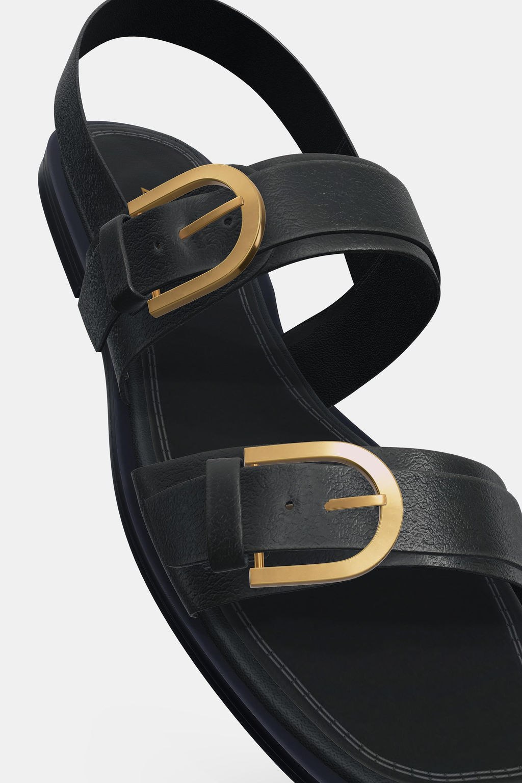 DOUBLE BUCKLE SANDALS - Zara фото 14