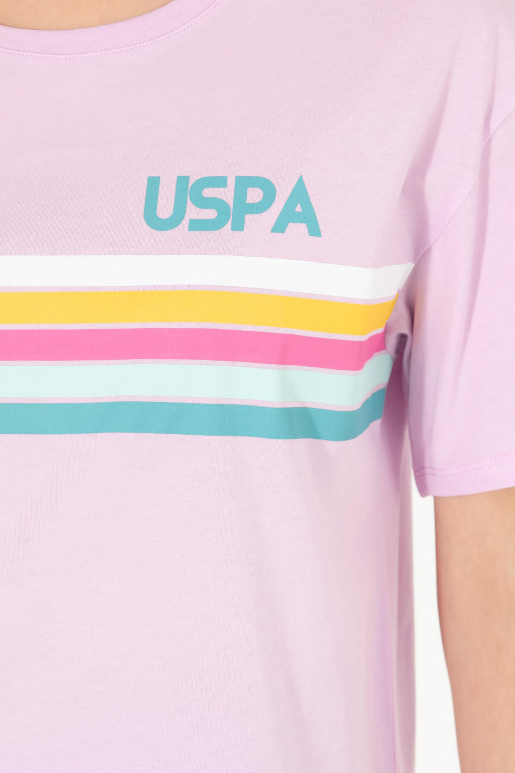 Женская футболка с круглым вырезом Магнолия Неожиданная скидка в корзине - U.s. polo assn фото 14