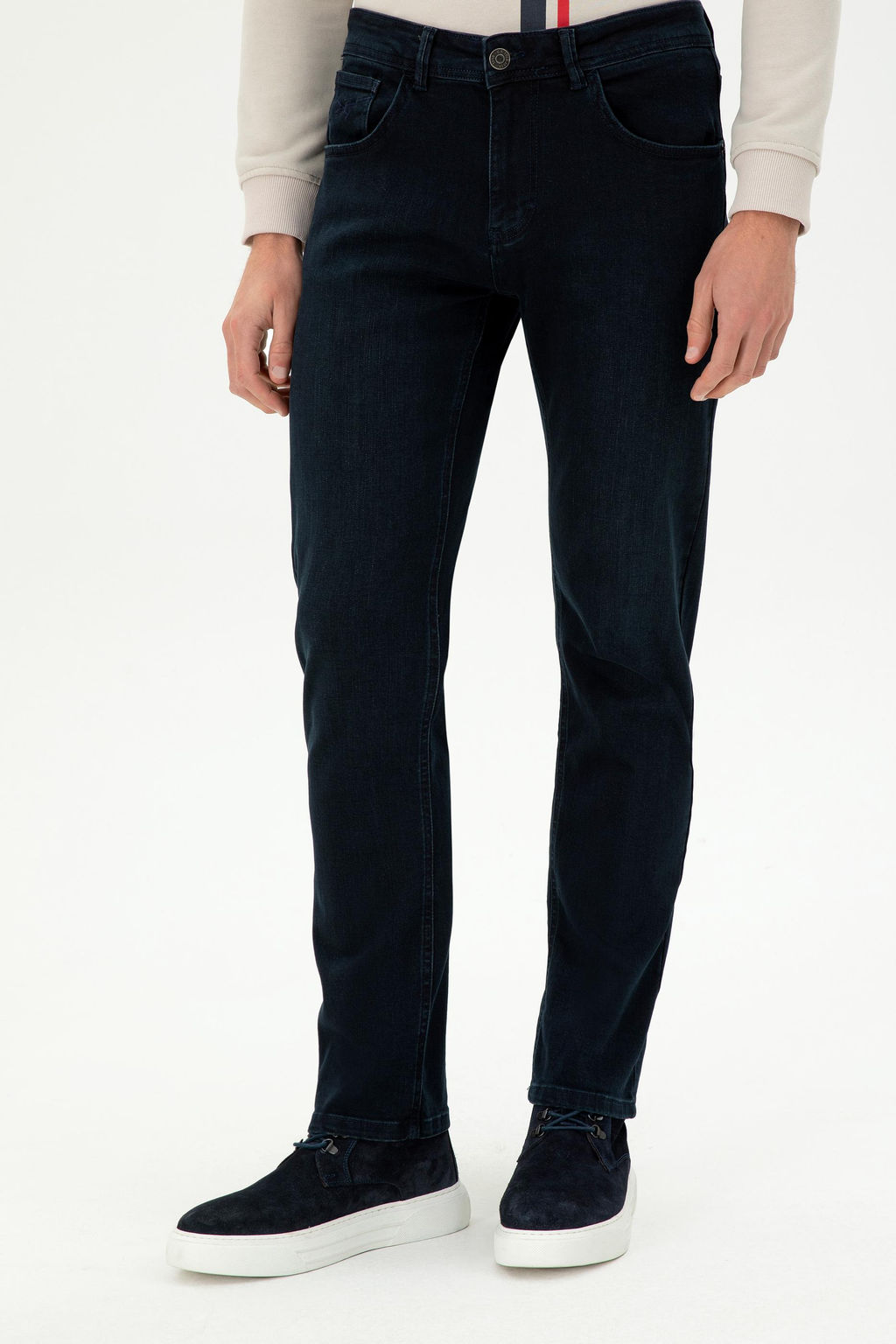 Мужские темно-синие джинсовые брюки Неожиданная скидка в корзине - U.s. polo assn фото 2