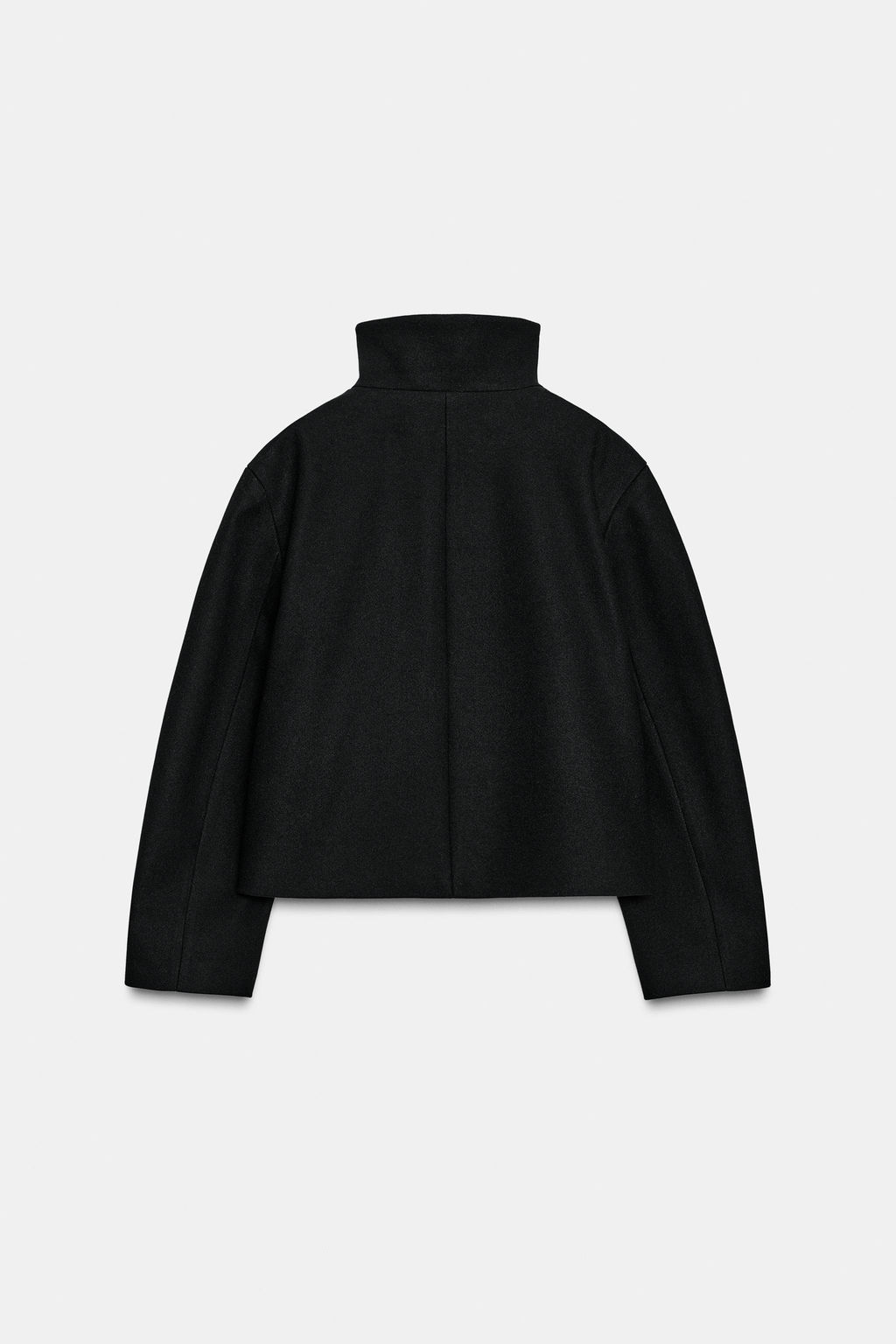 SHORT COAT WITH HIGH COLLAR - Zara фото 19