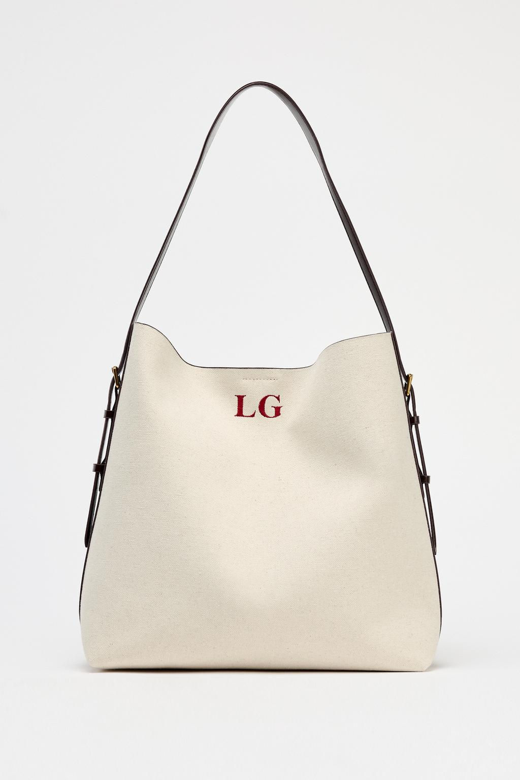 MAXI CANVAS BUCKET BAG - Zara фото 3