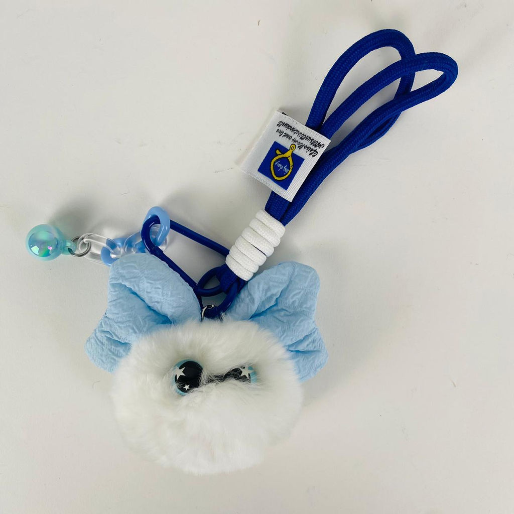 Мягкая игрушка брелок Помпон с бантиком 12 шт в уп в ассортименте - Storyland фото 7