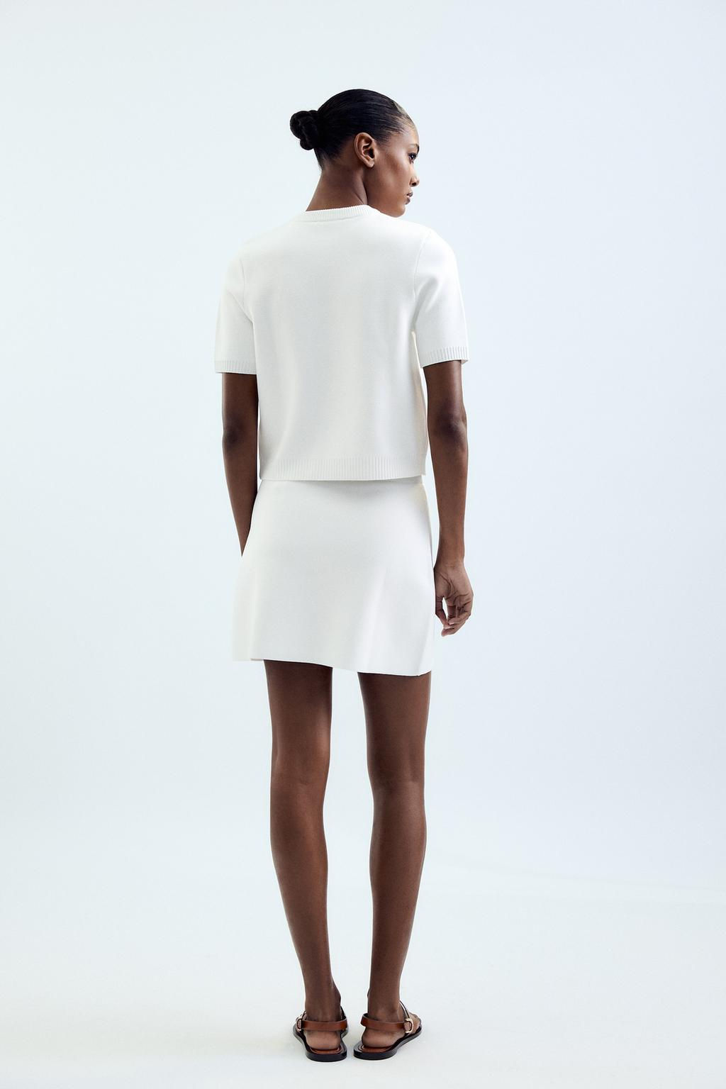 KNIT MINI SKIRT - Zara фото 5