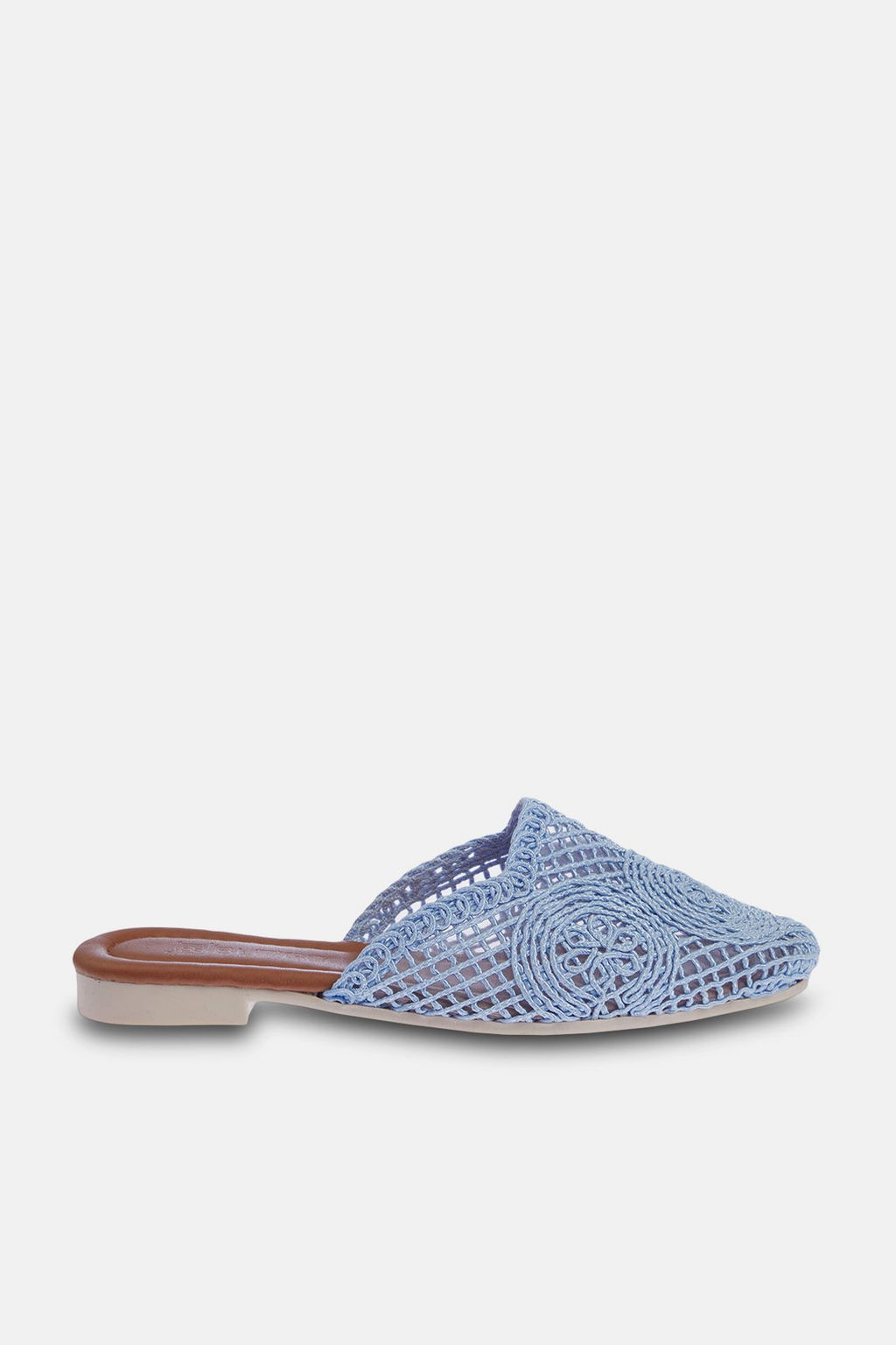 Trendyol Shoes Siyah Orgu Detayl? Kad?n Mule Terlik TAKSS24TE00000 - Trendyolmilla фото 4