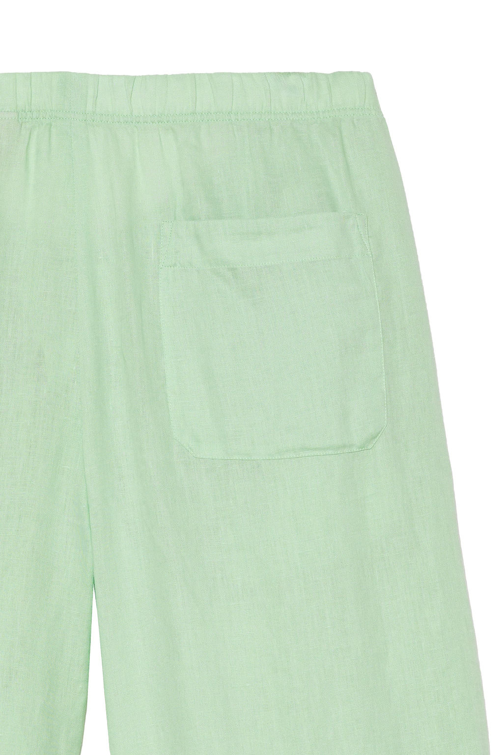 PANTAL?N RELAXED FIT 100% LINO / Verde agua - Zara фото 5