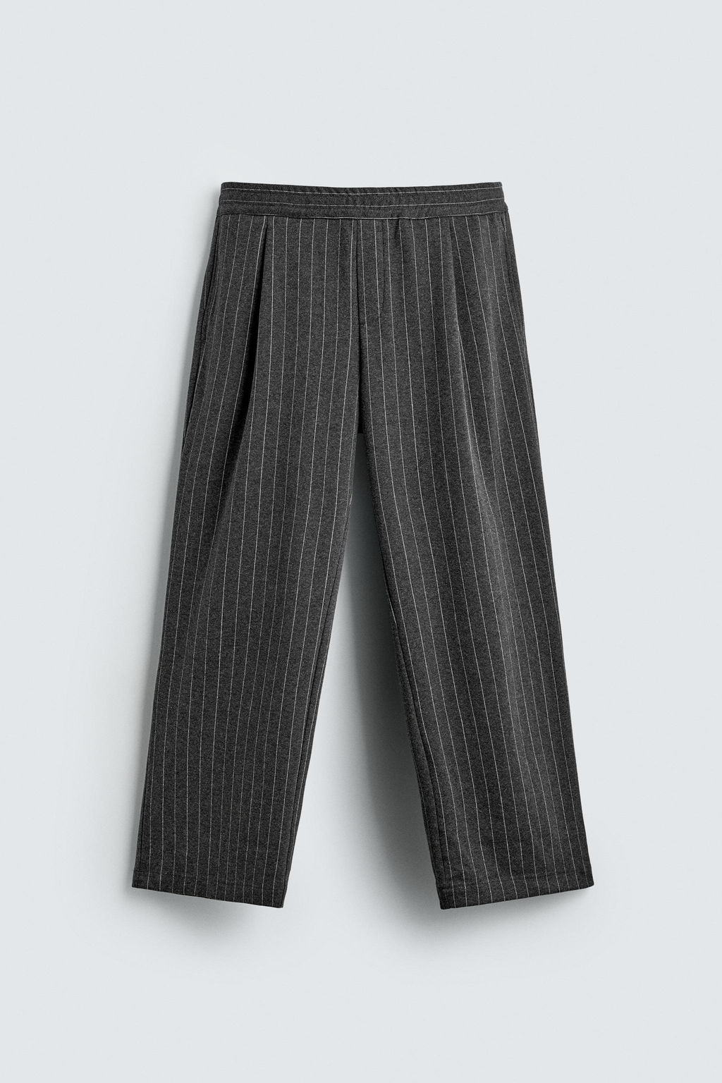 PINSTRIPED PLEATED TROUSERS - Zara фото 7
