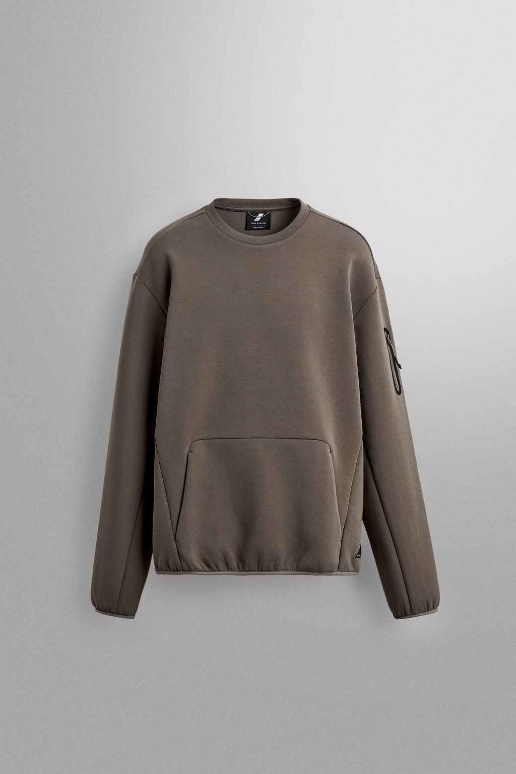 TECHNICAL CREW NECK SWEATSHIRT - Zara фото 8