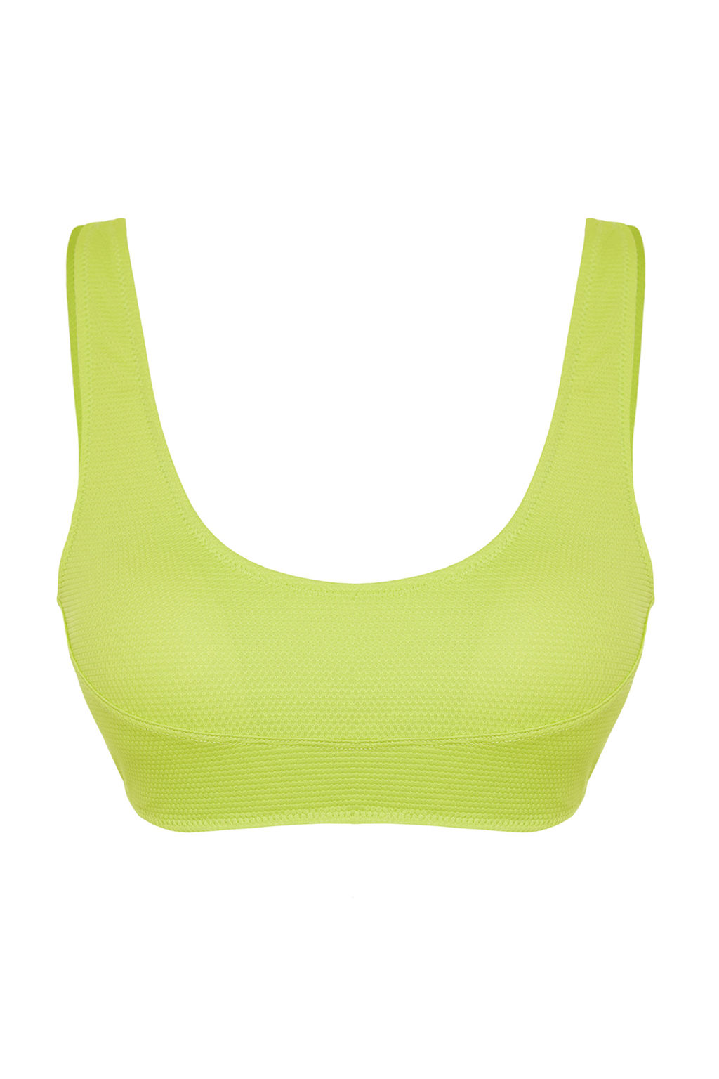 Yesil Bralet Dokulu Bikini Ustu TBESS24BU00063