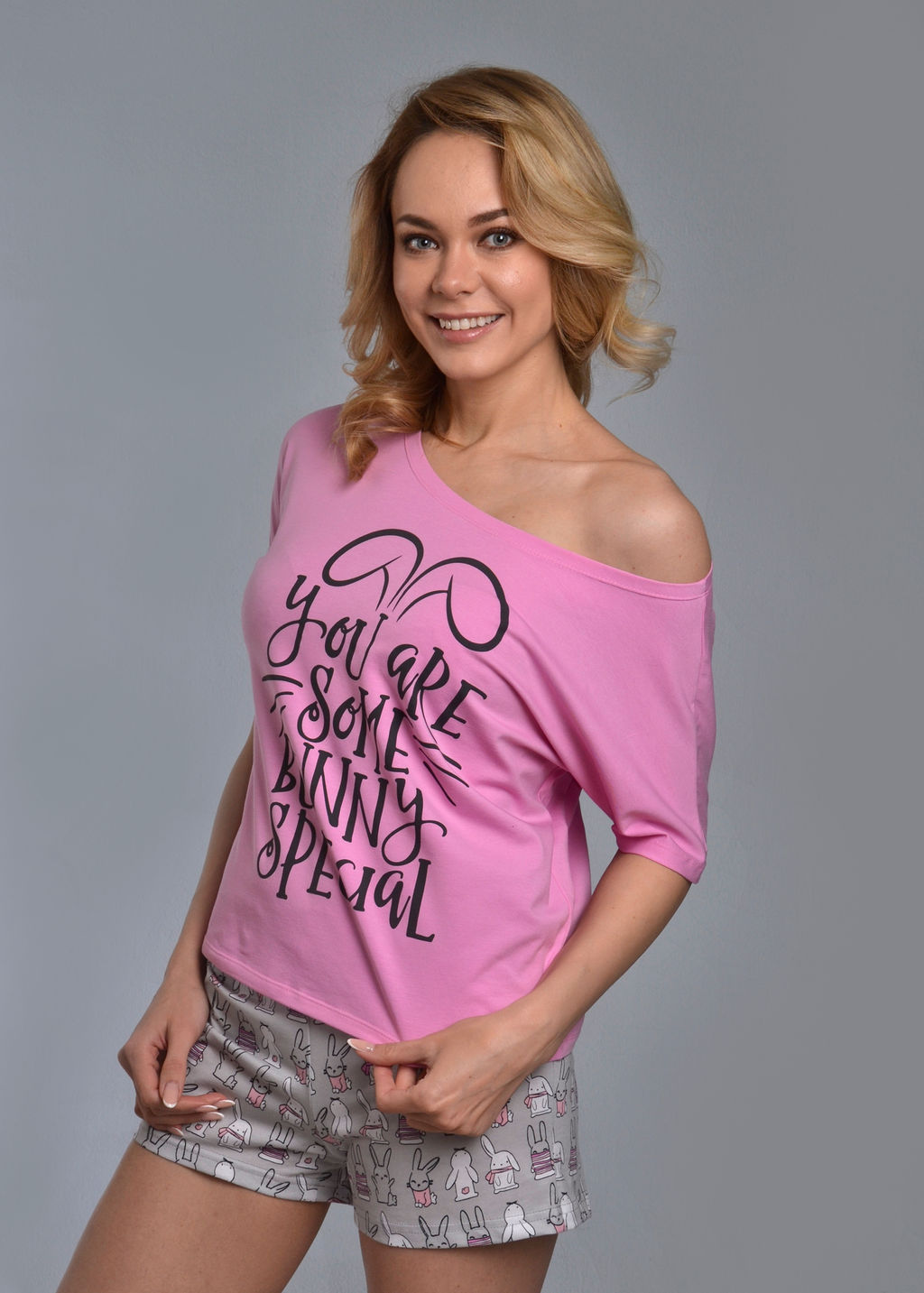 Комплект с шортами ПАТТИ (розовый №19) - Ивановская трикотажная компания фото 2