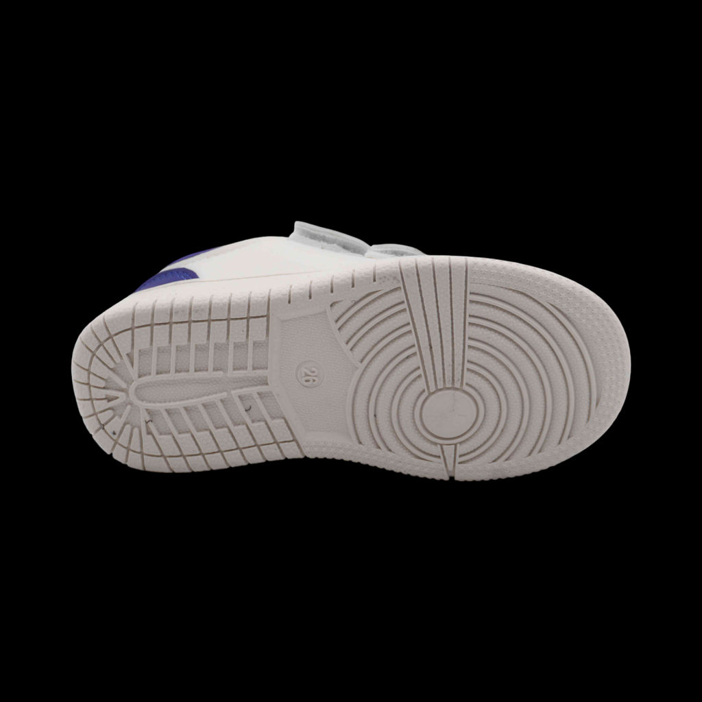 Кроссовки В82-10 бело синие