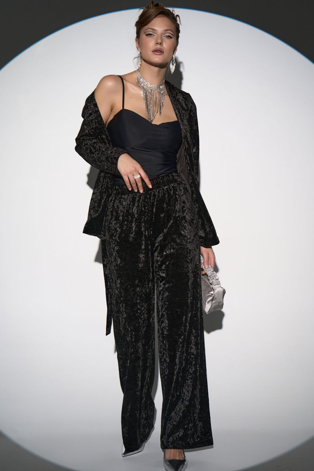 Брюки Эдит (чёрный) - Эльза фото 3