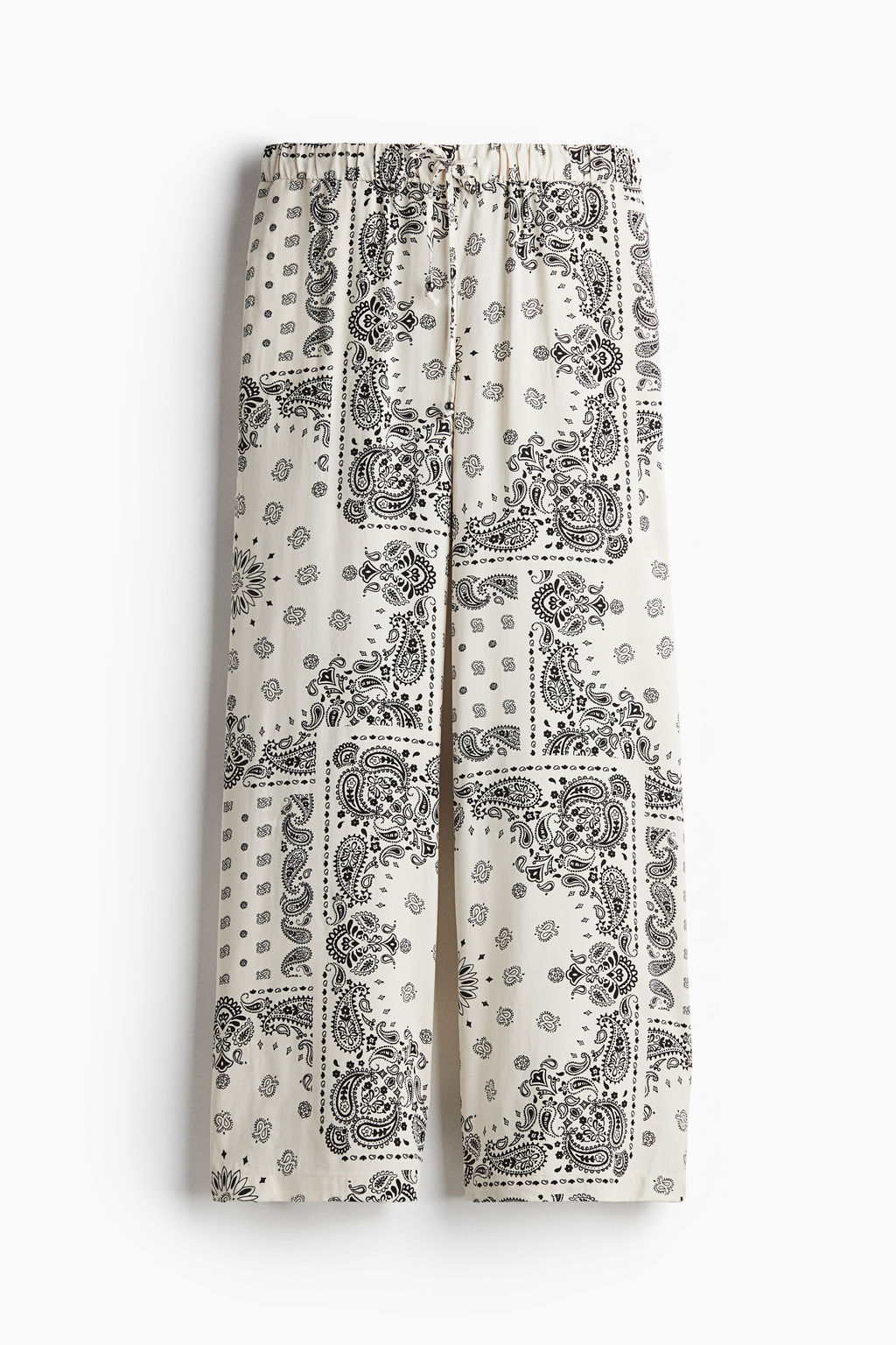 Pantal?n amplio con cord?n de ajuste - H&m фото 3