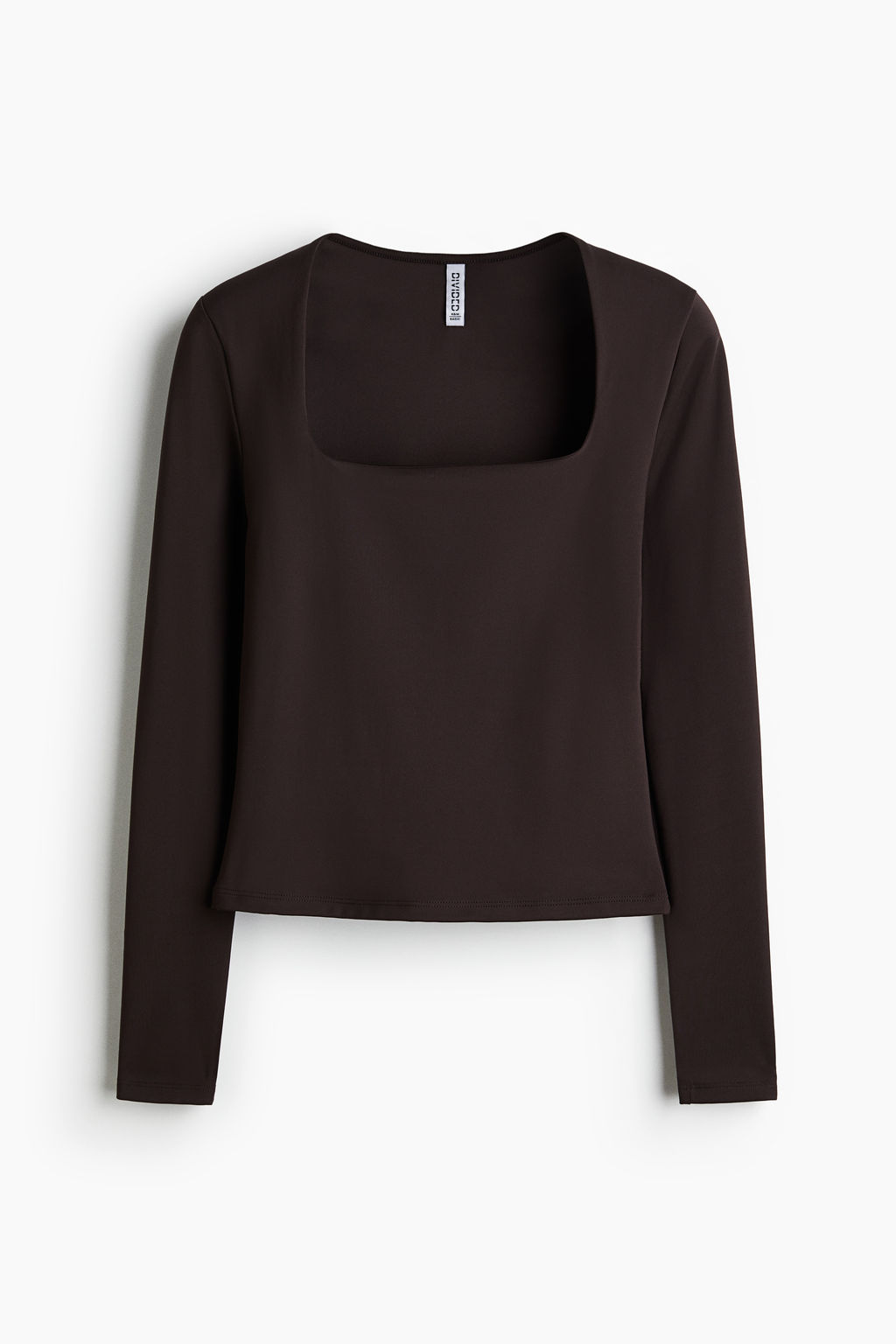 Top de manga larga en microfibra - H&m фото 3