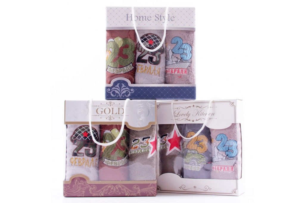 Набор полотенец микрофибра 23001-108 в сумочке МР+МР+МР