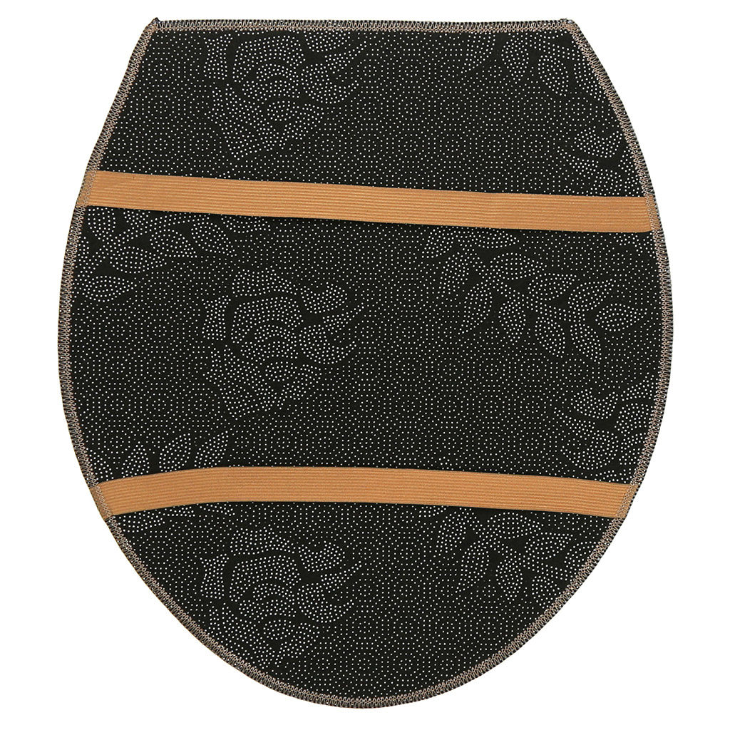 Лес Комплект ковриков для ванной и туалета 50х80см; 50х40см + коврик для унитазной крышки 44х40см, безворсовый, антискользящее основание, оверложенный край, полиэстер (Китай) - Домашняя Мода фото 8