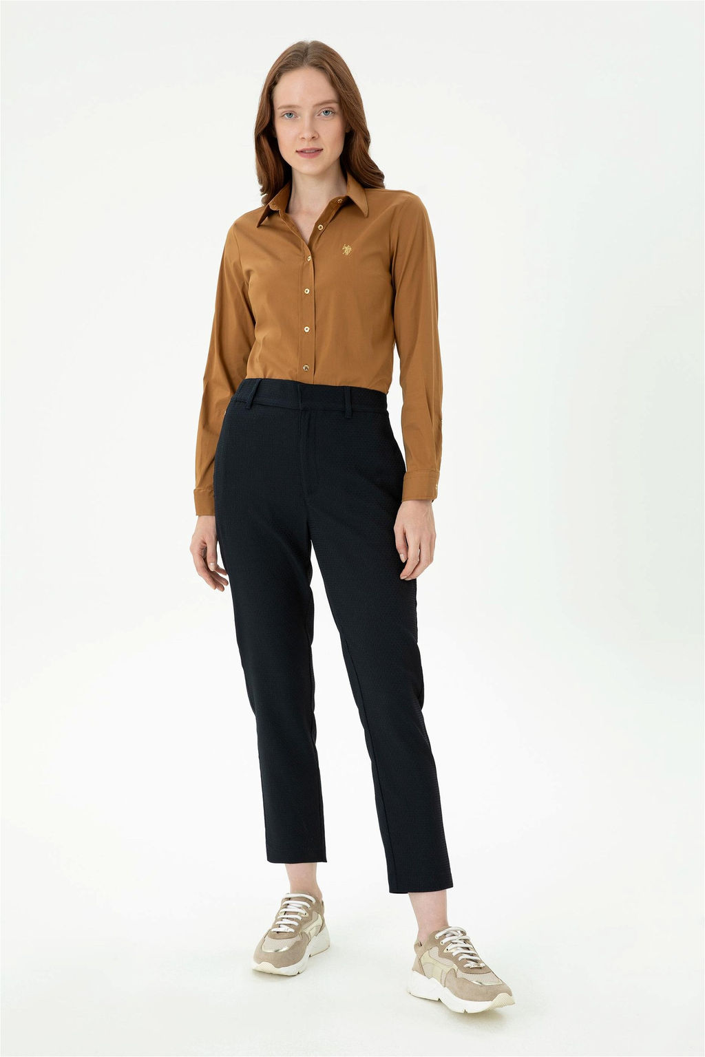 U. S. Polo Assn Женские темно-синие брюки - U.s. polo assn фото 3