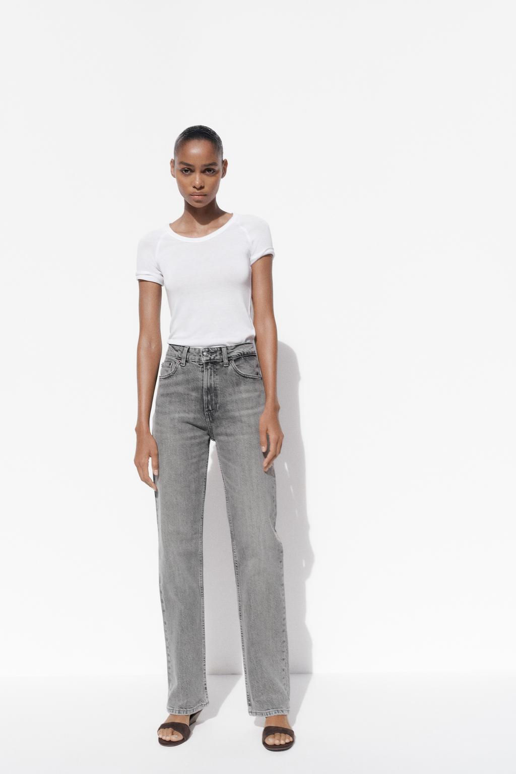 TRF MOM FIT HIGH-WAIST JEANS - Zara фото 24