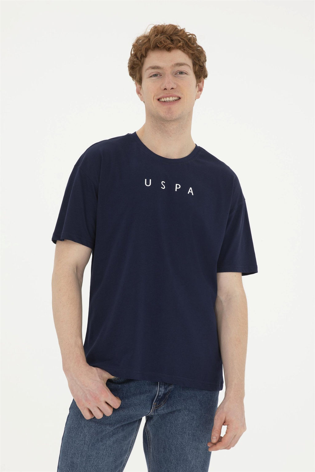 Мужская темно-синяя футболка - U.s. polo assn фото 3