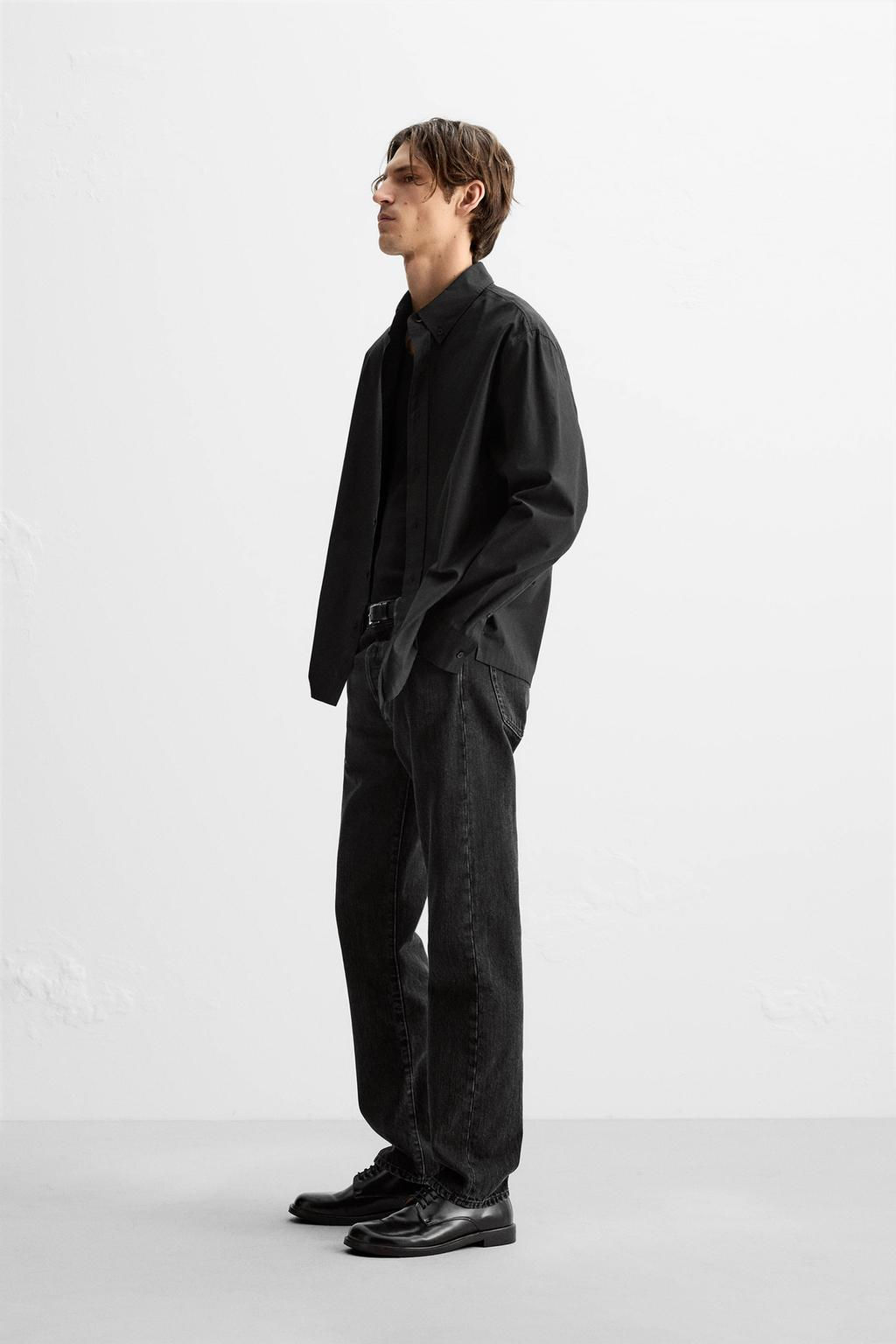 POPLIN SHIRT - Zara фото 4