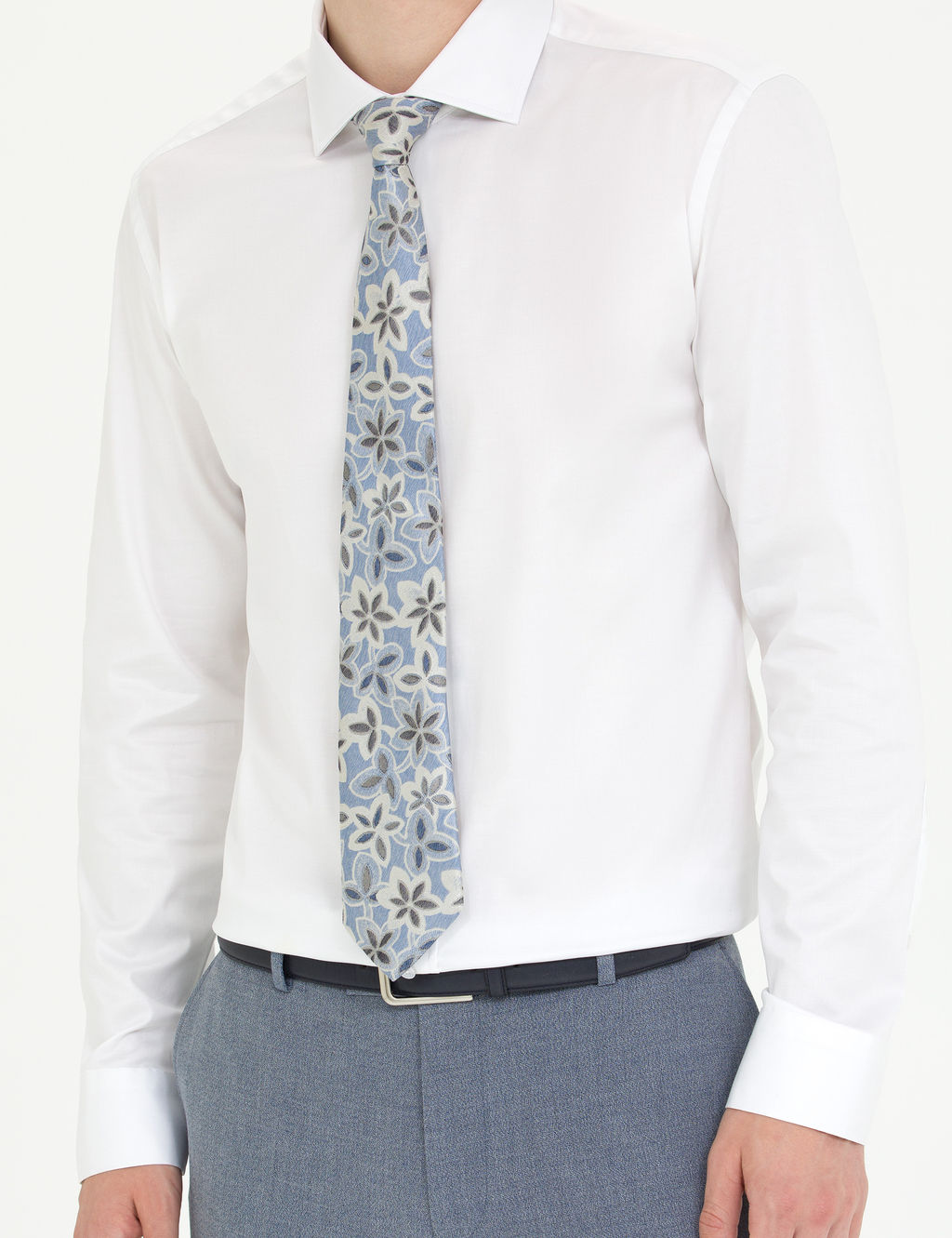 Beyaz Likral_ Kolay _t_lenebilir Ekstra Slim Fit Basic G_mlek