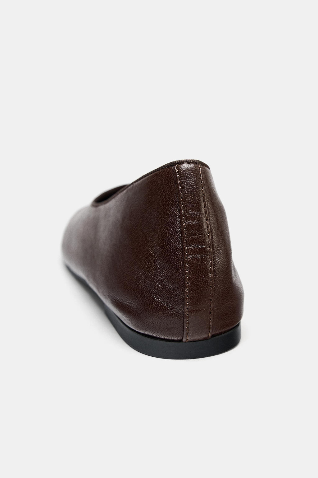 LEATHER BALLERINAS - Zara фото 22