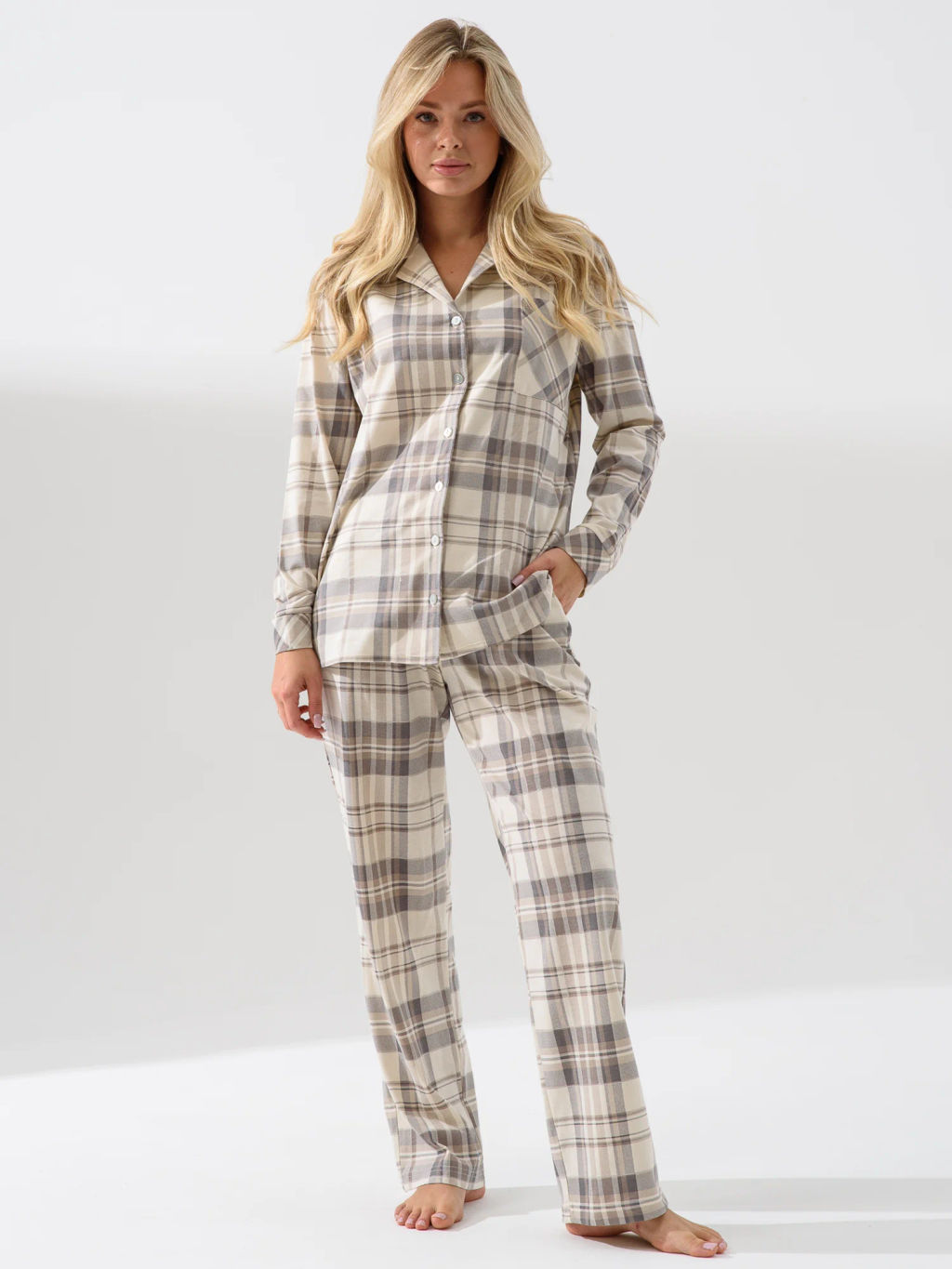 Пижама 100% хлопок Комфорт (классическая) - Оптима фото 2