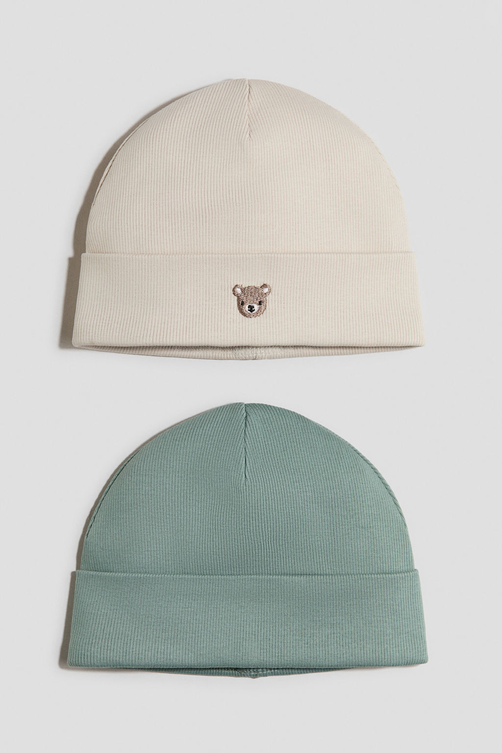 Pack de 2 gorros beanie de algod?n - H&m фото 8