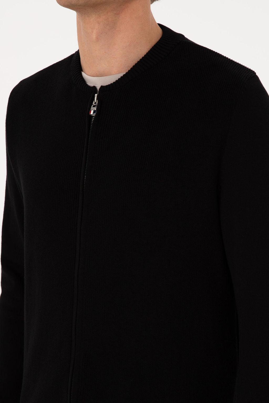 Erkek Siyah Basic Triko H_rka - U.s. polo assn фото 7