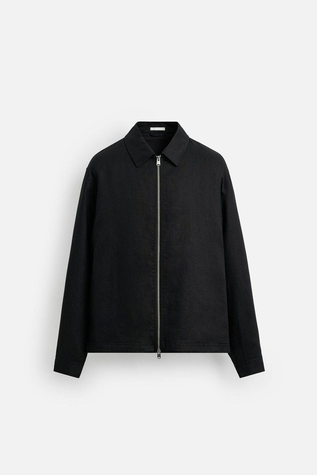 100% LINEN OVERSHIRT - Zara фото 8