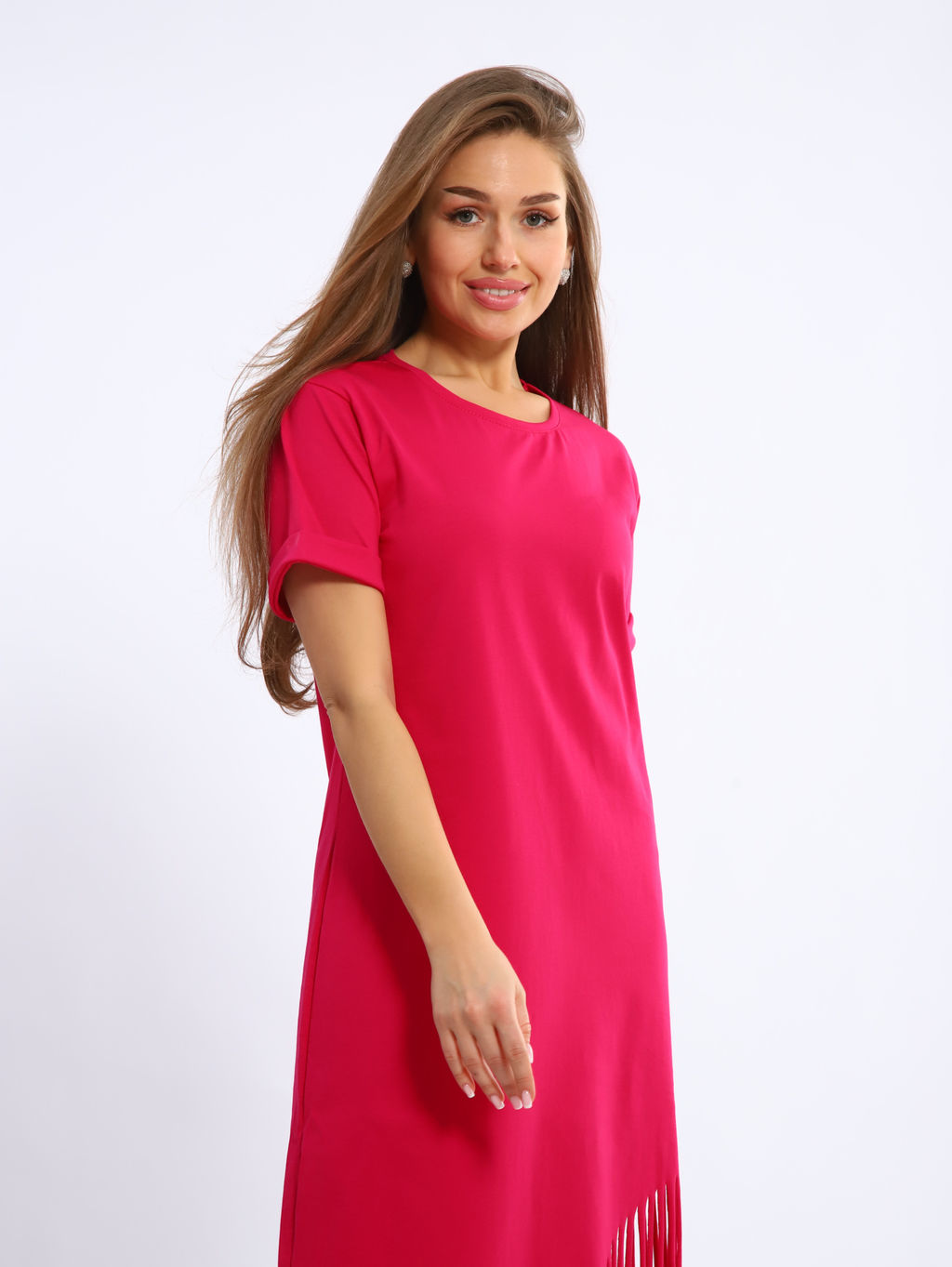 Платье женское 4-108е (фуксия)