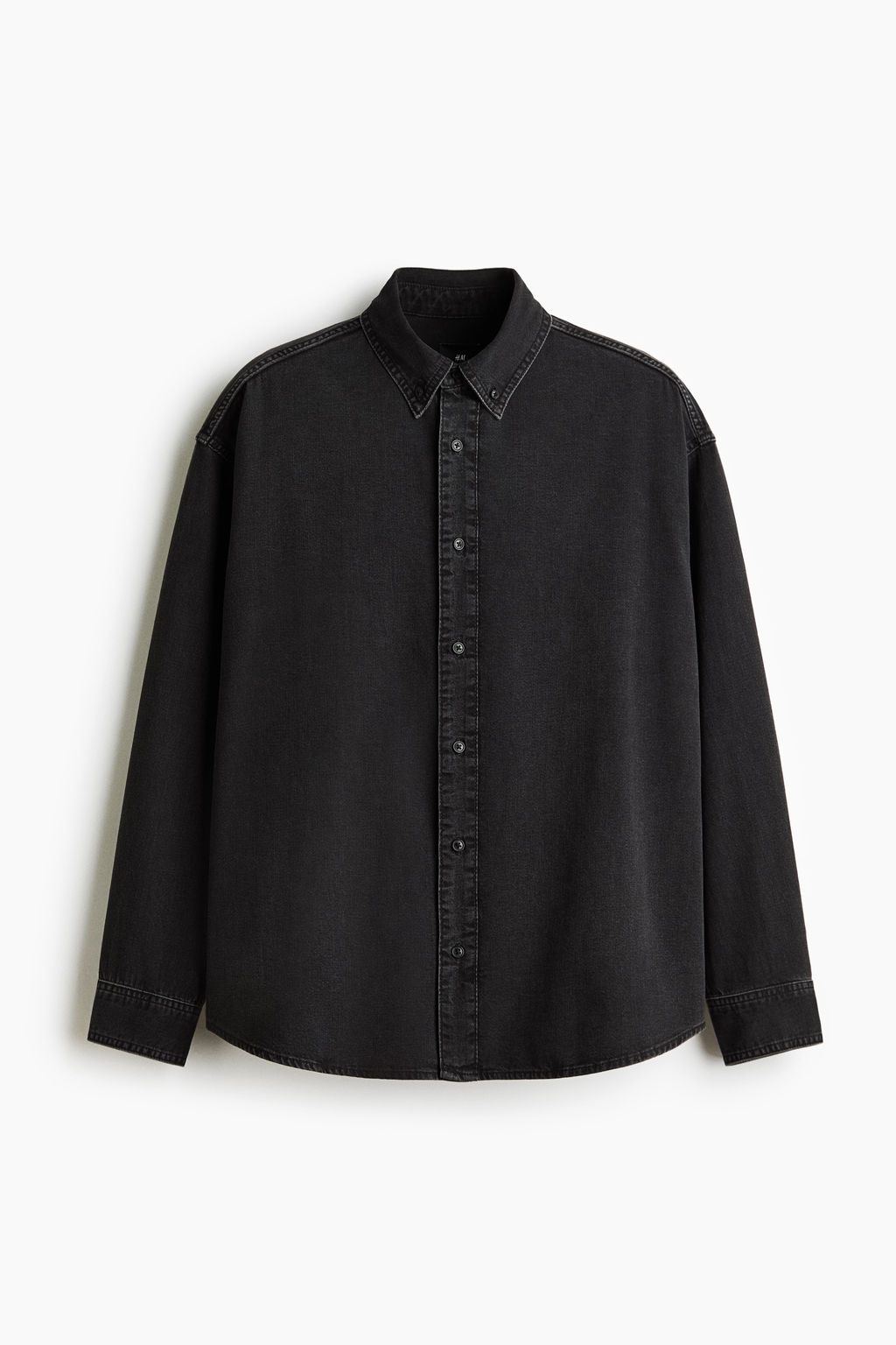 Camisa denim Oversized Fit - H&m фото 2