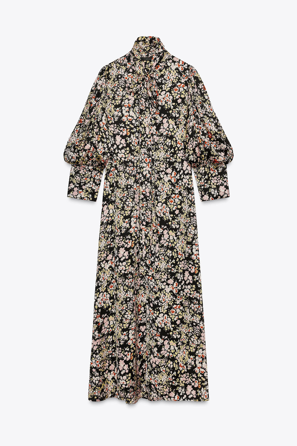 ZW COLLECTION FLORAL MIDI DRESS - Zara фото 5