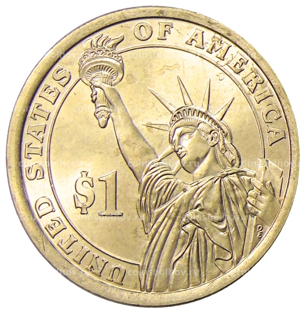 1 доллар 2015 года P Линдон Джонсон 36-й президент США