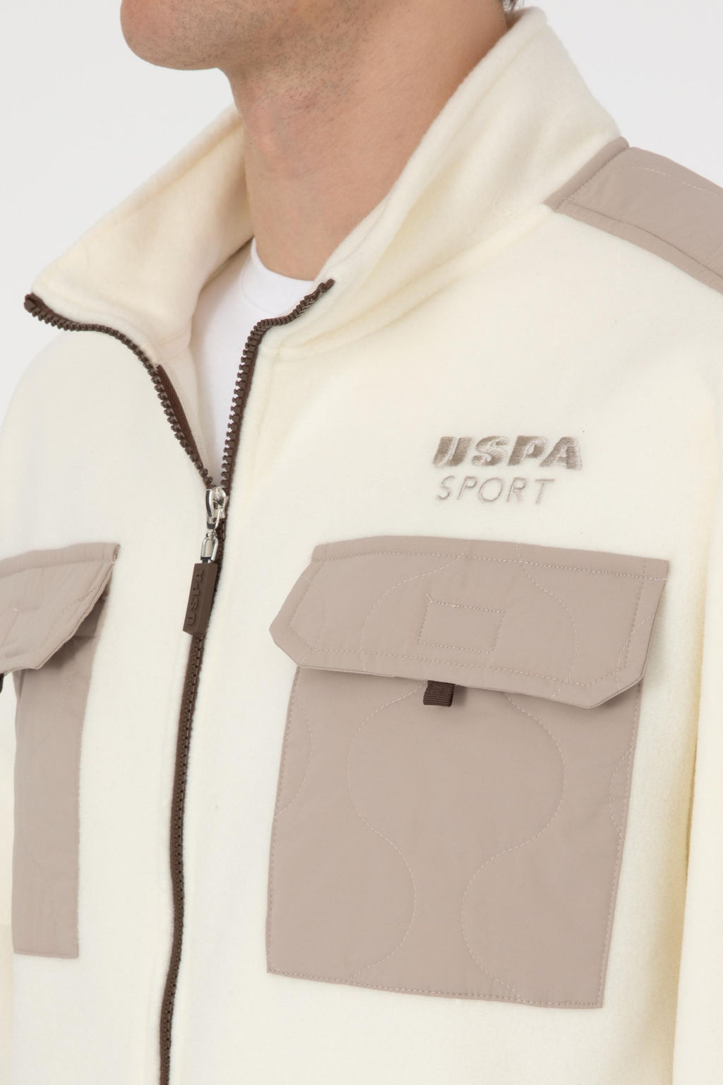 Erkek Krem _rme H_rka - U.s. polo assn фото 7