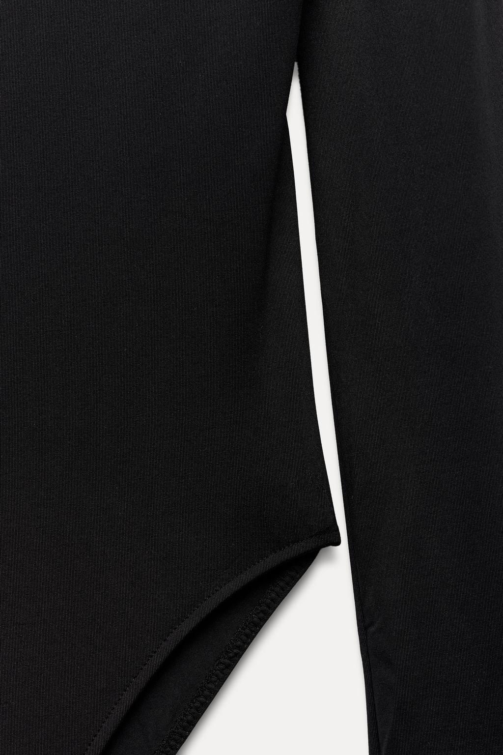 LONG SLEEVE POLYAMIDE BODYSUIT - Zara фото 20