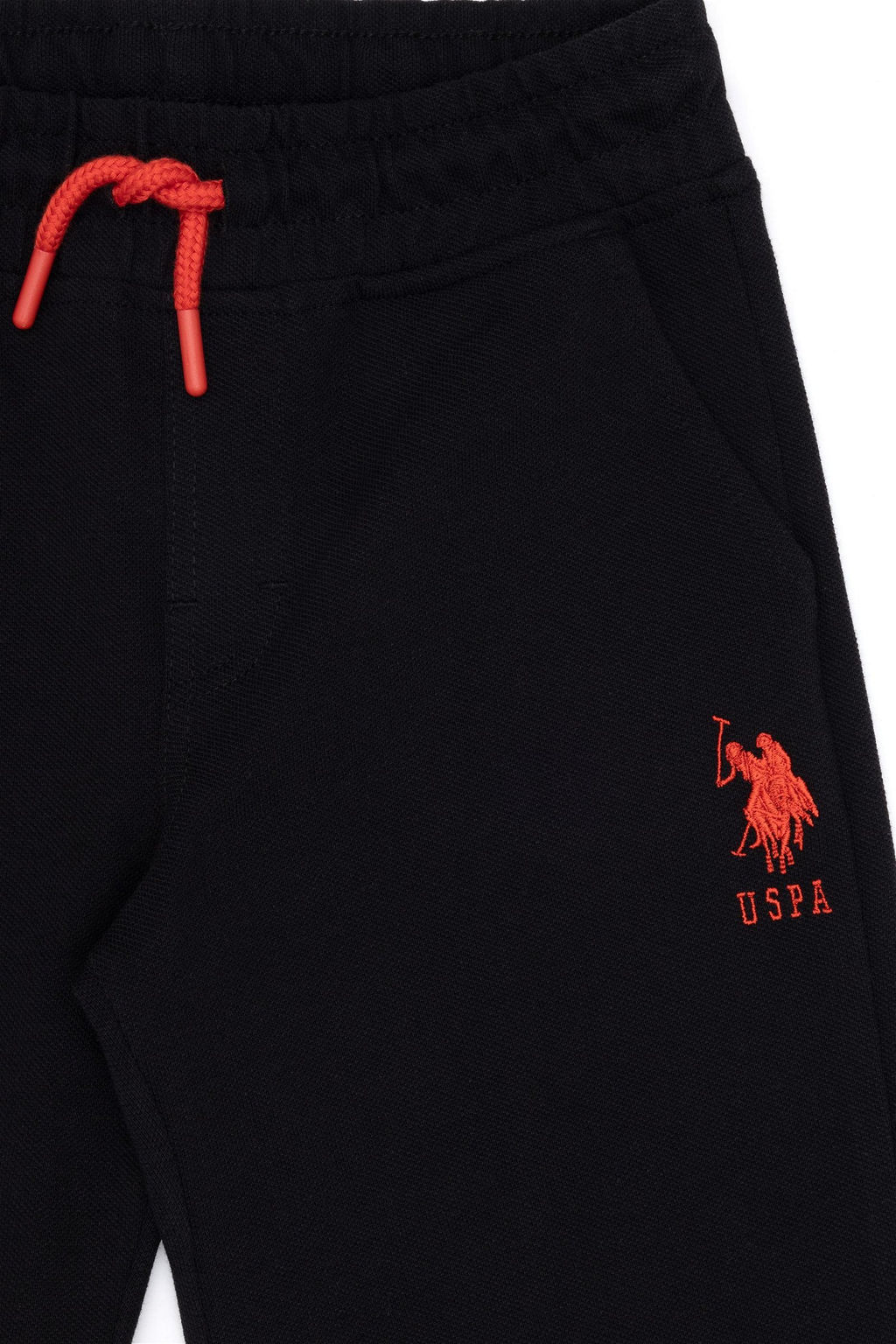 Черные вязаные шорты для мальчика - U.s. polo assn фото 6