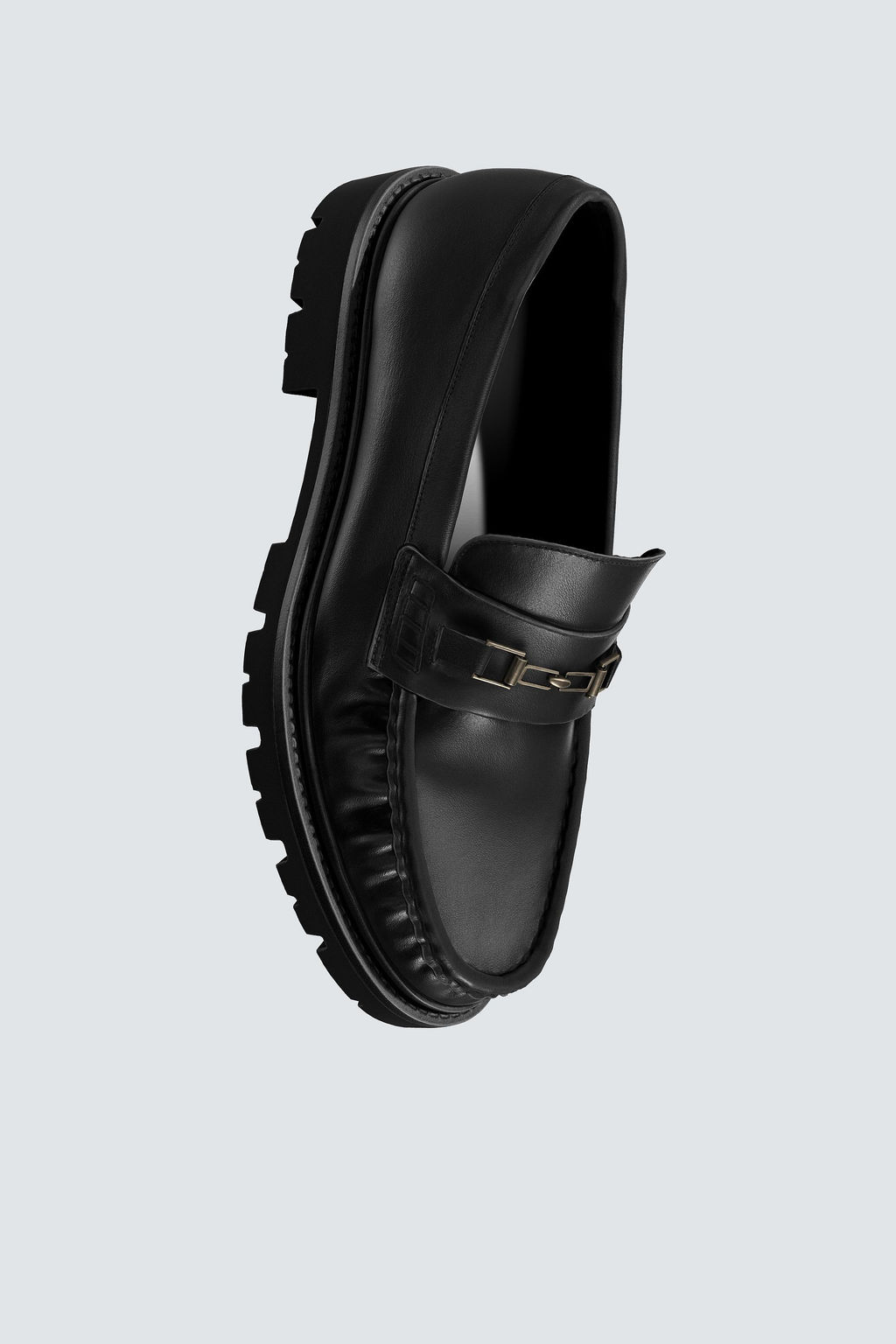 LOAFERS WITH METAL APPLIQU_ - Zara фото 5