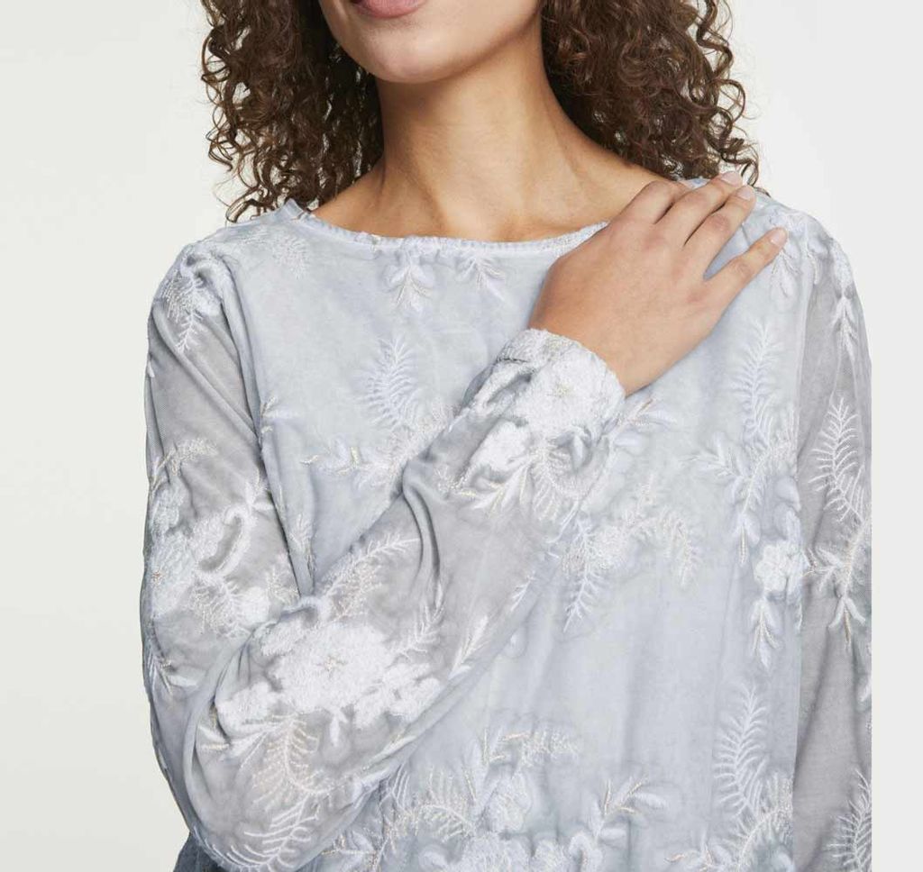 Блузка, серая - Heine фото 5