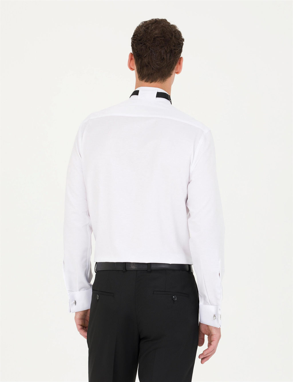 Beyaz Slim Fit Smokin G_mlek - Pierre cardin фото 5