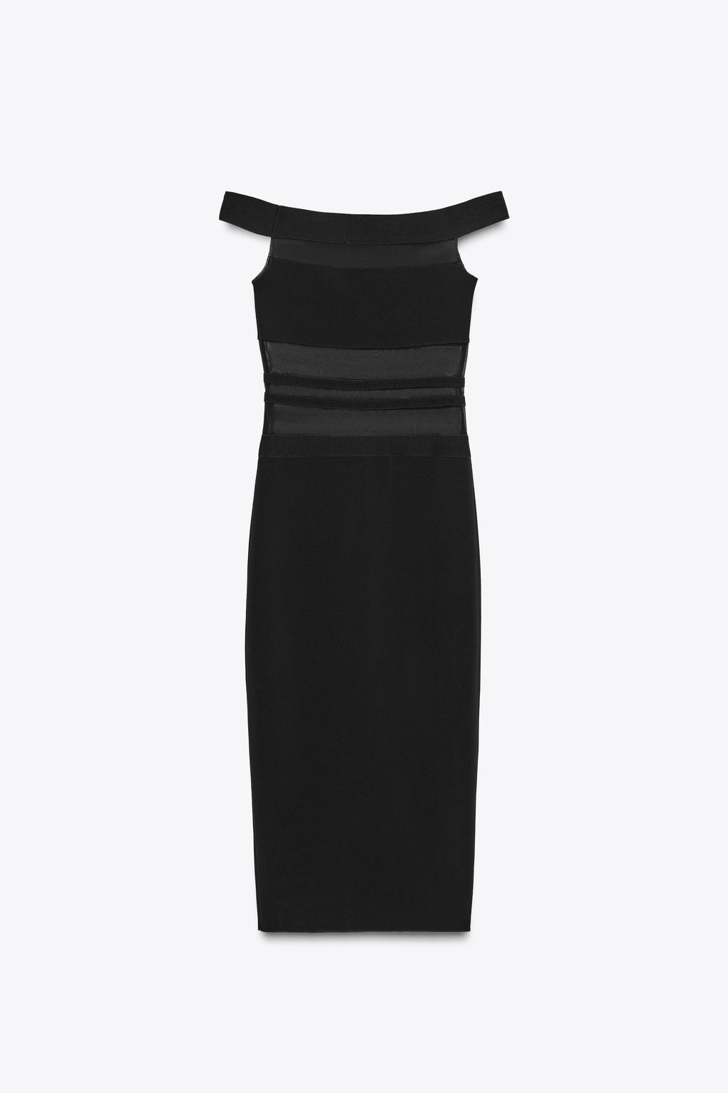 CONTRAST STRETCH DRESS - Zara фото 9