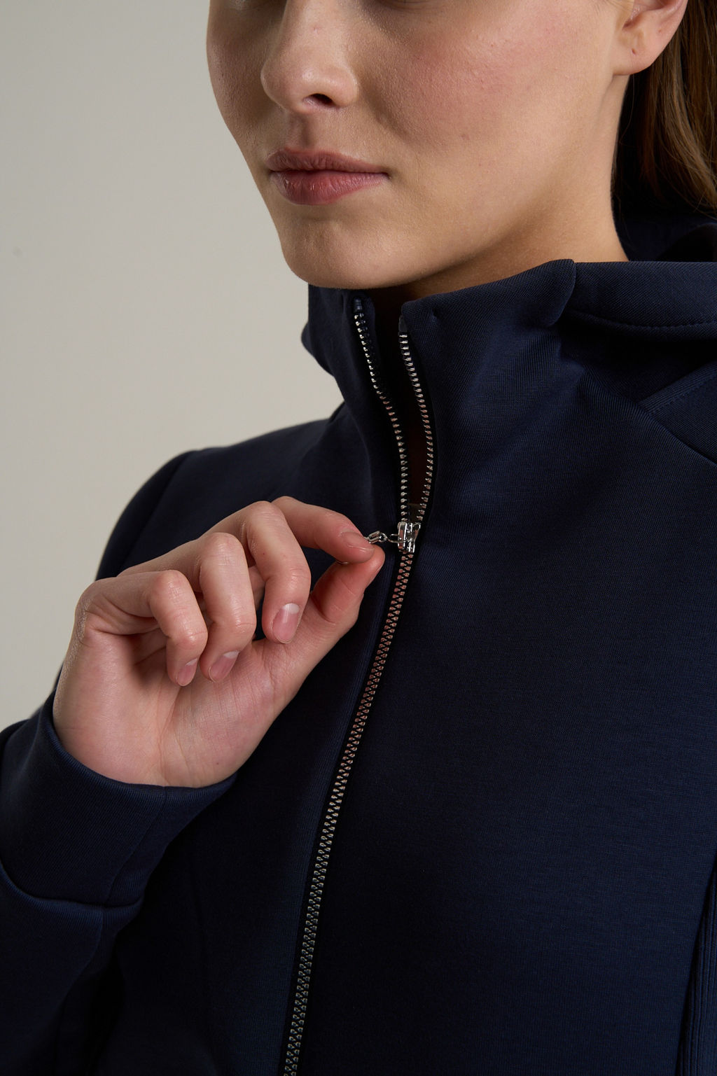 Толстовка на молнии Синий ANTA TRN Knit Track Top