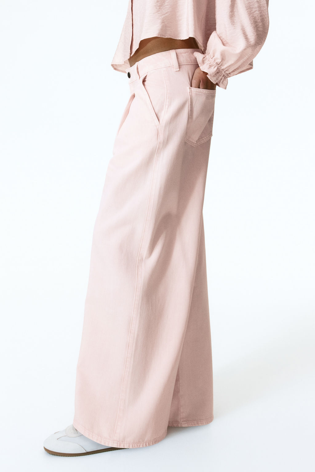 Wide Regular Waist Jeans - H&m фото 5