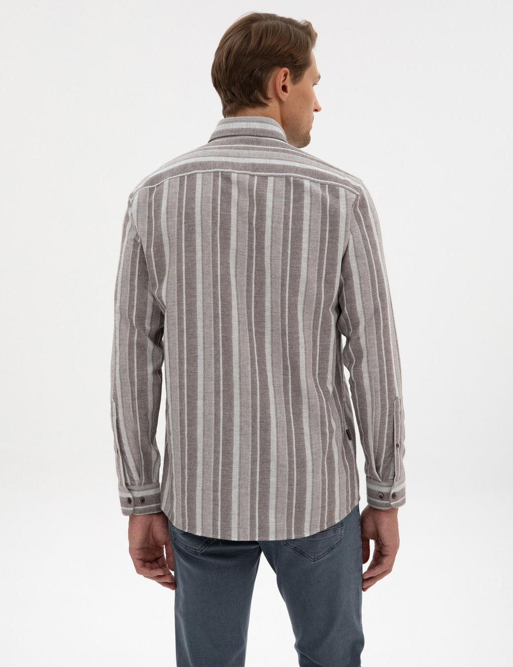 Vizon Regular Fit Uzun Kollu G_mlek