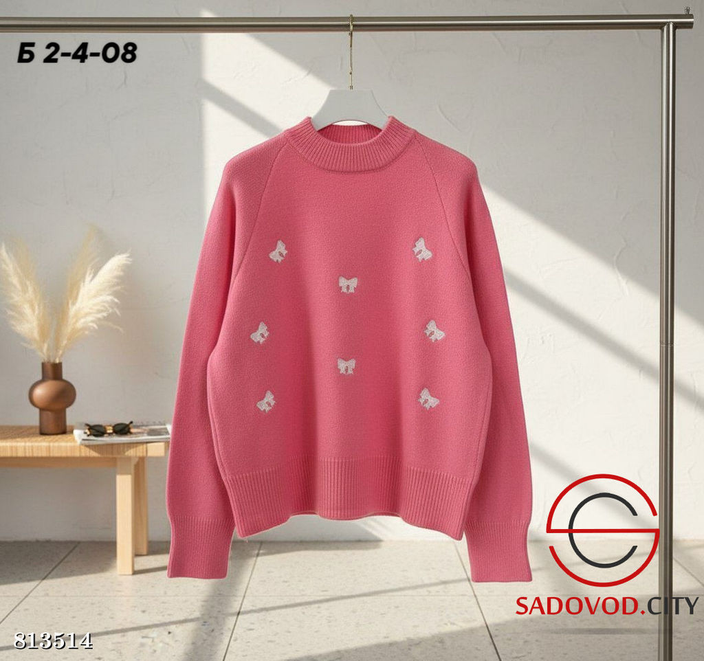 Свитер женская с бантиками - Bruno фото 4