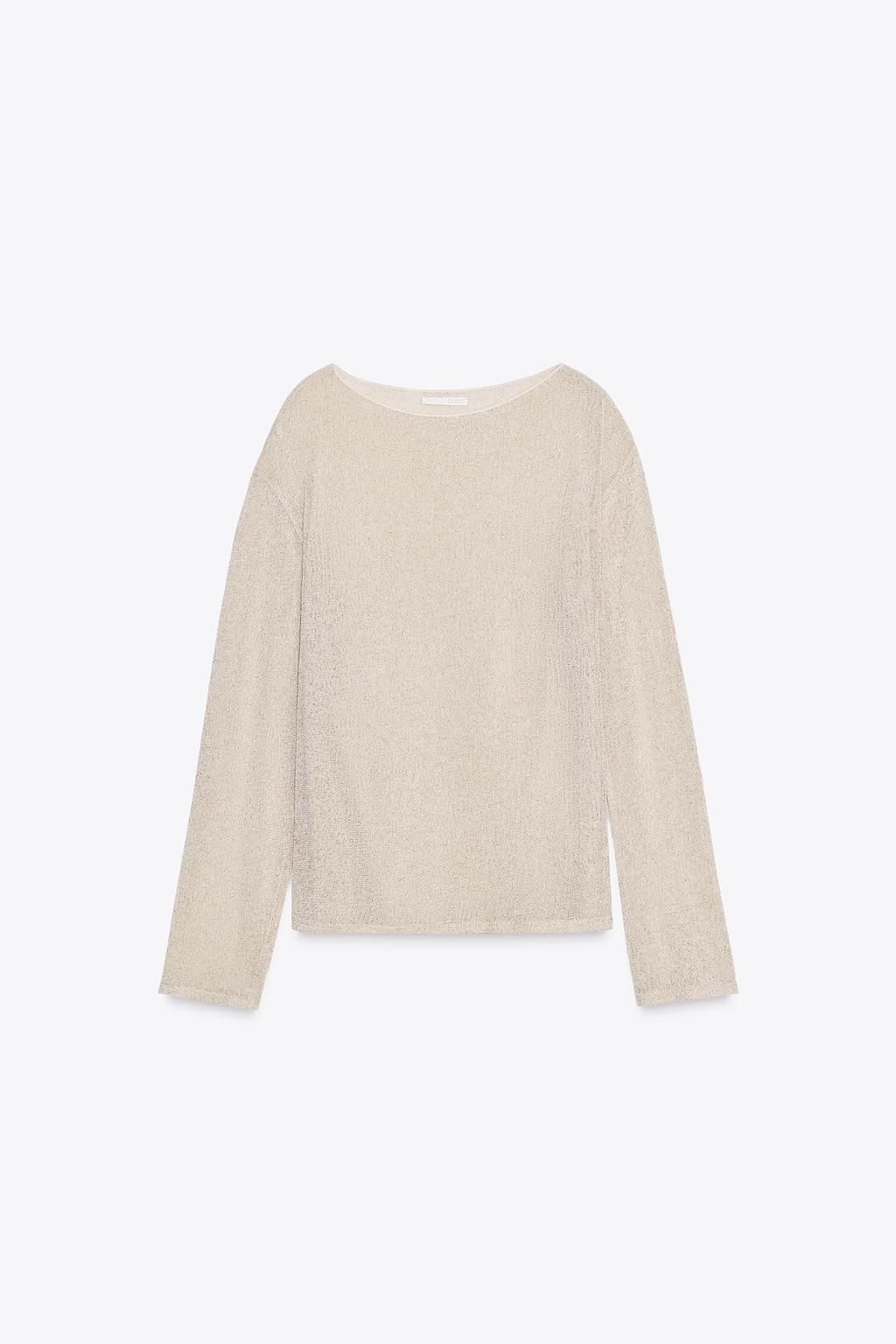 RUSTIC COTTON T-SHIRT - Zara фото 12