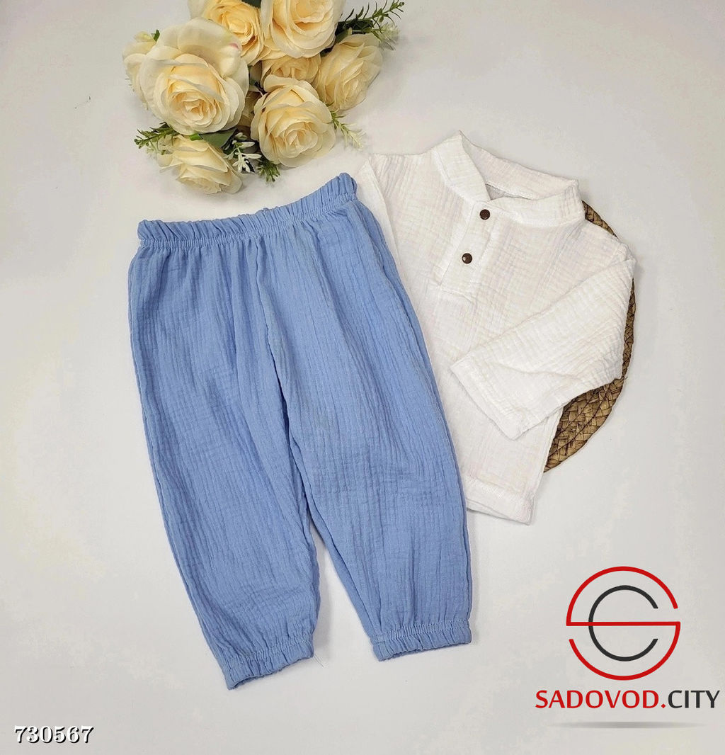Комплект из муслина для мальчиков